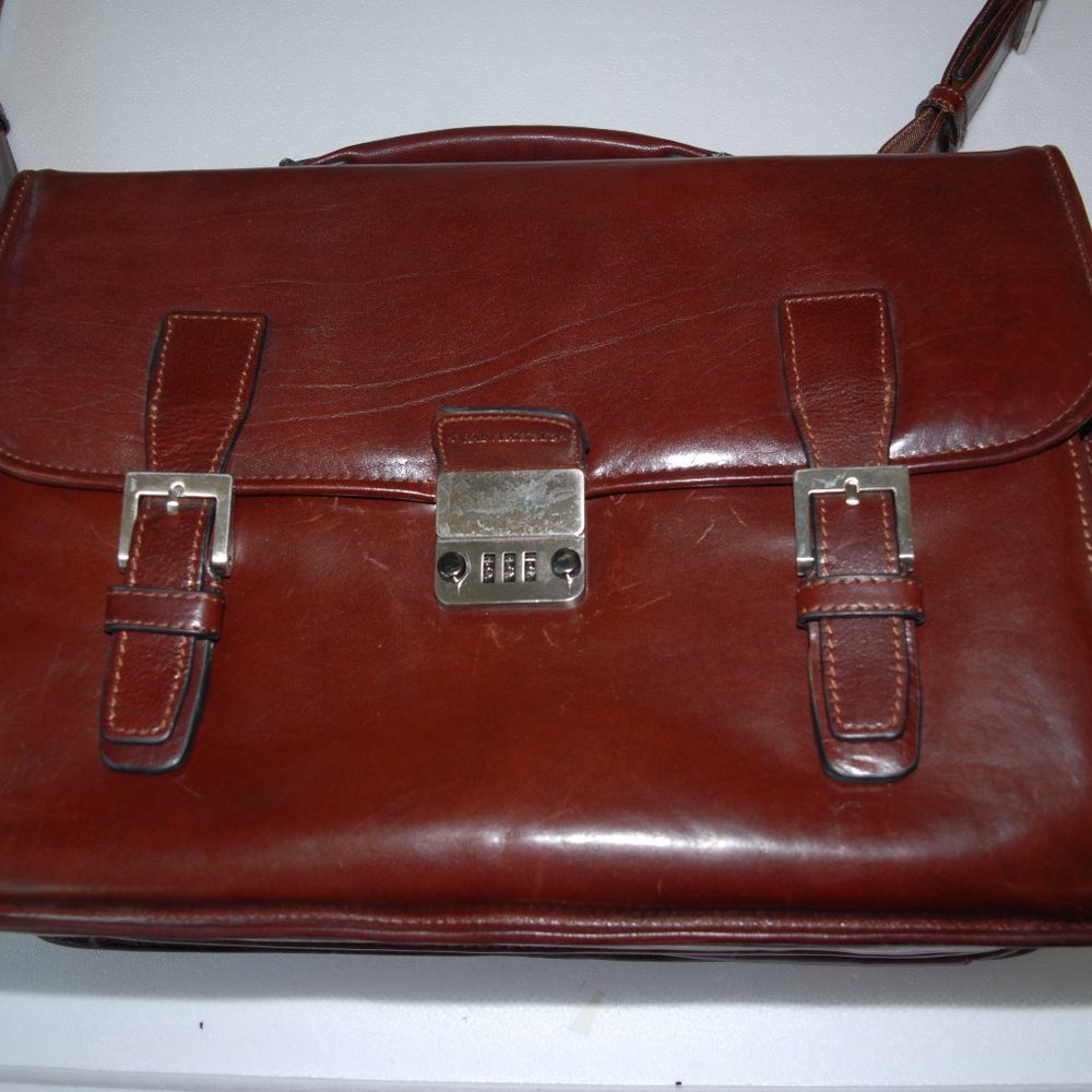 Vantaggio Passage 2 Cordovan Leather Briefcase